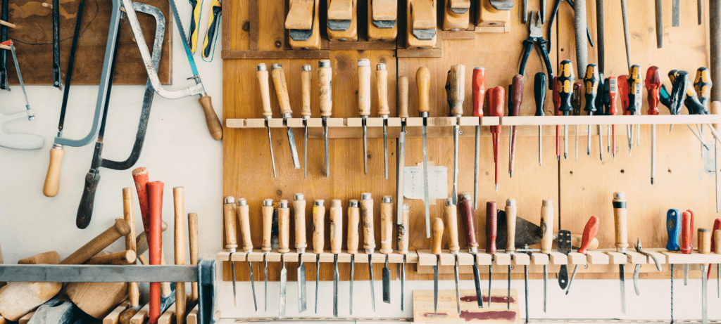 Tools On A Wall